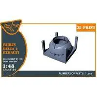 1/48 Scale Model Kit - Detail-Up Parts / Fairey Delta 2