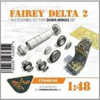 1/48 Scale Model Kit - Detail-Up Parts / Fairey Delta 2