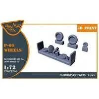 Wheel Set - 1/72 Scale Model Kit - Detail-Up Parts
