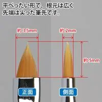 Plastic Model Tools - Brush - Kami Fude