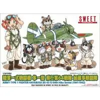 1/144 Scale Model Kit - Fighter aircraft model kits / Nakajima Ki-43 Hayabusa