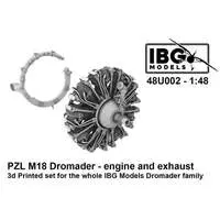 1/48 Scale Model Kit - Detail-Up Parts / PZL-Mielec M-18 Dromader