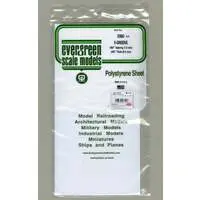 Plastic Model Supplies - Evergreen polystyrene sheet