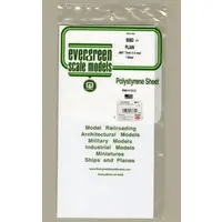 Plastic Model Supplies - Evergreen polystyrene sheet