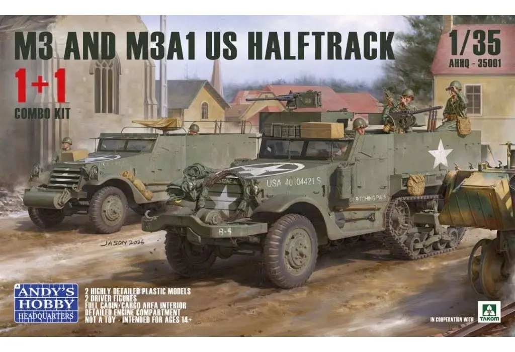 1/35 Scale Model Kit - Half-track