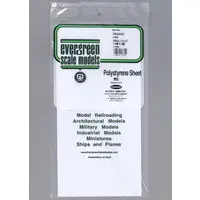 Plastic Model Supplies - Evergreen polystyrene sheet
