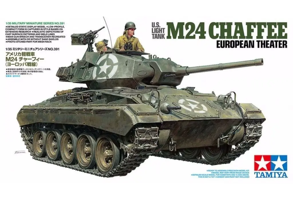 1/35 Scale Model Kit - TAMIYA Military Miniature Series / M24 Chaffee