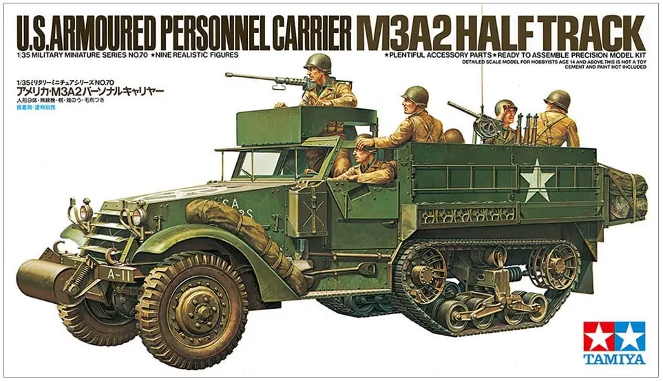 1/35 Scale Model Kit - Half-track / Armoured personnel carrier