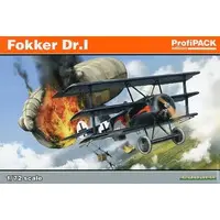 1/72 Scale Model Kit (1/72 フォッカーDr.I 「プロフィパックシリーズ」 [EDU7039])