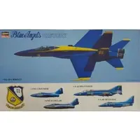 1/72 Scale Model Kit - Fighter aircraft model kits / F-4 & Grumman F-9 Cougar