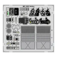 1/32 Scale Model Kit - Etching parts / Macchi C.205 Veltro