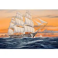 1/96 Scale Model Kit - Warship plastic model kit / USS Constitution