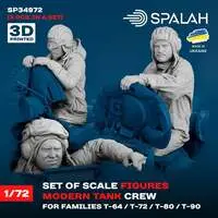 1/72 Scale Model Kit - People/Animals / Tank Crew