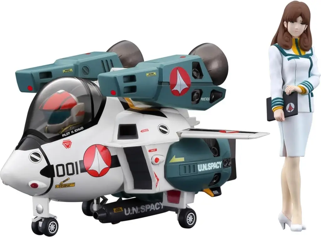1/24 Scale Model Kit - Super Dimension Fortress Macross / Hayase Misa & VF-1S Valkyrie