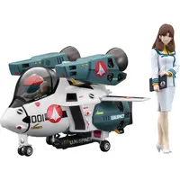 1/24 Scale Model Kit - Super Dimension Fortress Macross / VF-1S Valkyrie & Hayase Misa