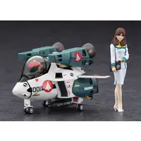 1/24 Scale Model Kit - Super Dimension Fortress Macross / Hayase Misa & VF-1S Valkyrie