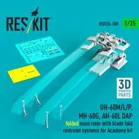 1/35 Scale Model Kit - Detail-Up Parts / Sikorsky UH-60 Black Hawk