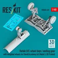 1/48 Scale Model Kit - Detail-Up Parts / Dassault Rafale
