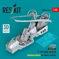 1/48 Scale Model Kit - Detail-Up Parts / F-16I Sufa