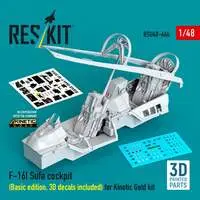 1/48 Scale Model Kit - Detail-Up Parts / F-16I Sufa