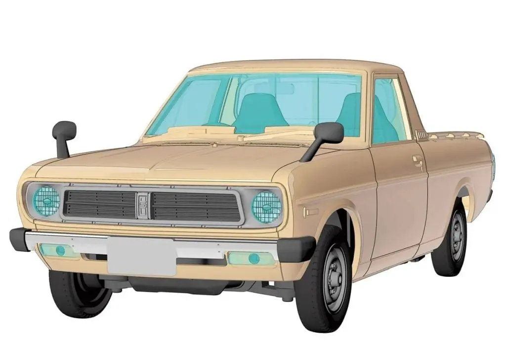 1/32 Scale Model Kit - Datsun