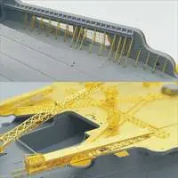 1/350 Scale Model Kit - Warship plastic model kit / Japanese Battleship Yamato