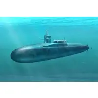 1/350 Scale Model Kit - Nuclear submarine