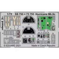 1/72 Scale Model Kit - Etching parts / Hawker Hurricane