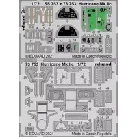 1/72 Scale Model Kit - Etching parts / Hawker Hurricane