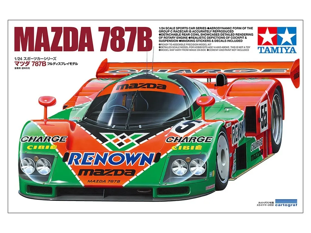 1/24 Scale Model Kit - Sports Car Series