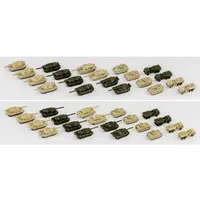 1/700 Scale Model Kit - Multiple rocket launcher / Leclerc & M142 HIMARS & Leopard 2