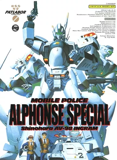 1/60 Scale Model Kit - Mobile Police PATLABOR / Ingram 1