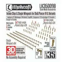 1/35 Scale Model Kit - Detail-Up Parts / Brummbär & Kugelblitz & Wirbelwind