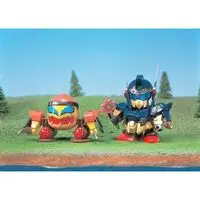 Gundam Models - SD GUNDAM / MSN-00100 Hyaku Shiki & Kazaguruma no Hyakushiki & Ukkari Zakrello
