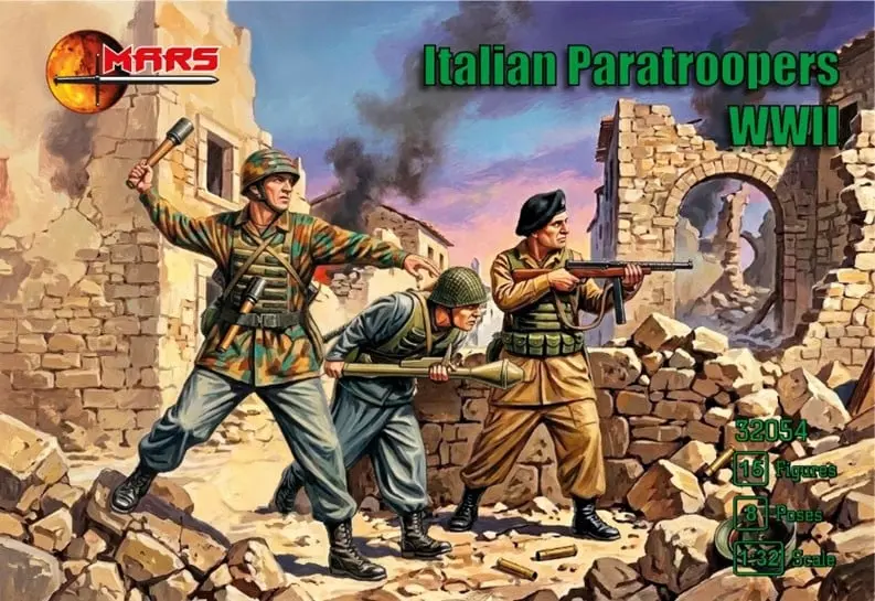 1/32 Scale Model Kit - People/Animals / Paratrooper