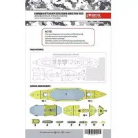 1/350 Scale Model Kit - Warship plastic model kit