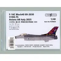 1/48 Scale Model Kit - Grade Up Parts / F-16 Fighting Falcon