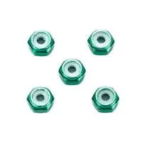 Plastic Model Parts - Aluminum Lock Nut - Mini 4WD Parts