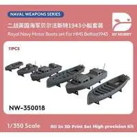 1/350 Scale Model Kit - Warship plastic model kit