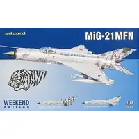 1/48 Scale Model Kit - Weekend edition - Fighter aircraft model kits / MiG-21 Fishbed
