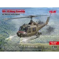 1/48 Scale Model Kit - Attack helicopter / Bell UH-1 Iroquois