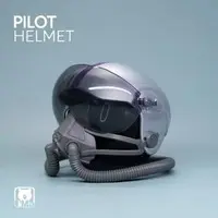 Plastic Model Kit (フライトヘルメット (銀) [UMANM002])