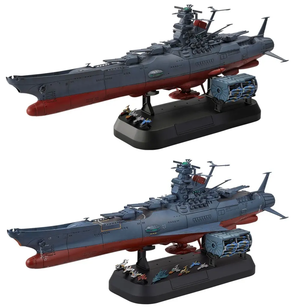 1/1000 Scale Model Kit - Space Battleship Yamato / Cosmo Hound
