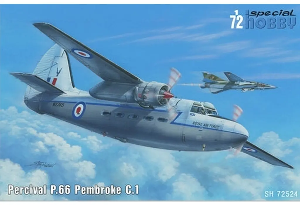 1/72 Scale Model Kit - Military transport aircraft / Avro Anson