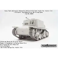 Workable Track Set - 1/35 Scale Model Kit - Tank