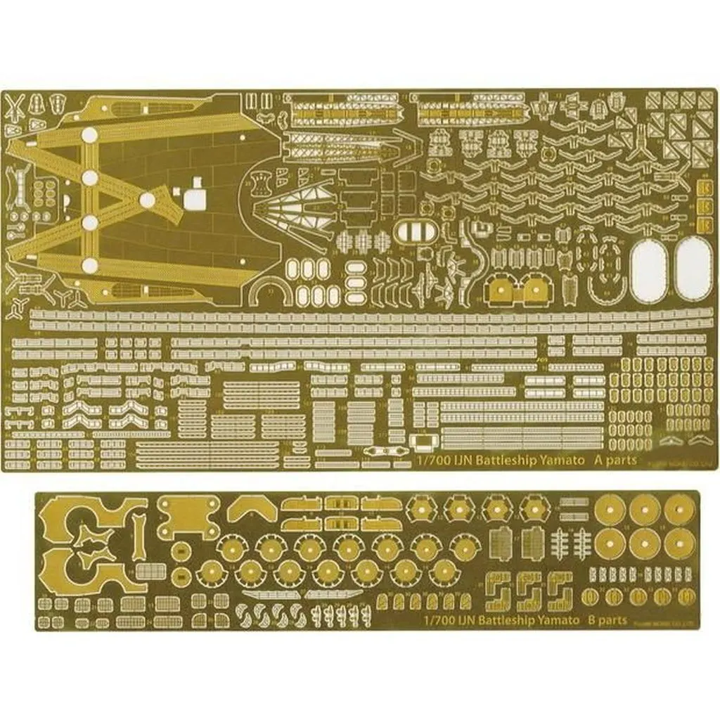 1/700 Scale Model Kit - Etching parts / Japanese Battleship Yamato
