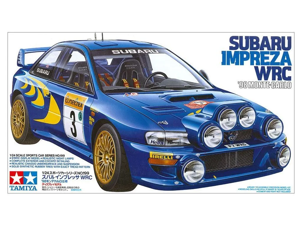 1/24 Scale Model Kit - Sports Car Series / Subaru Impreza