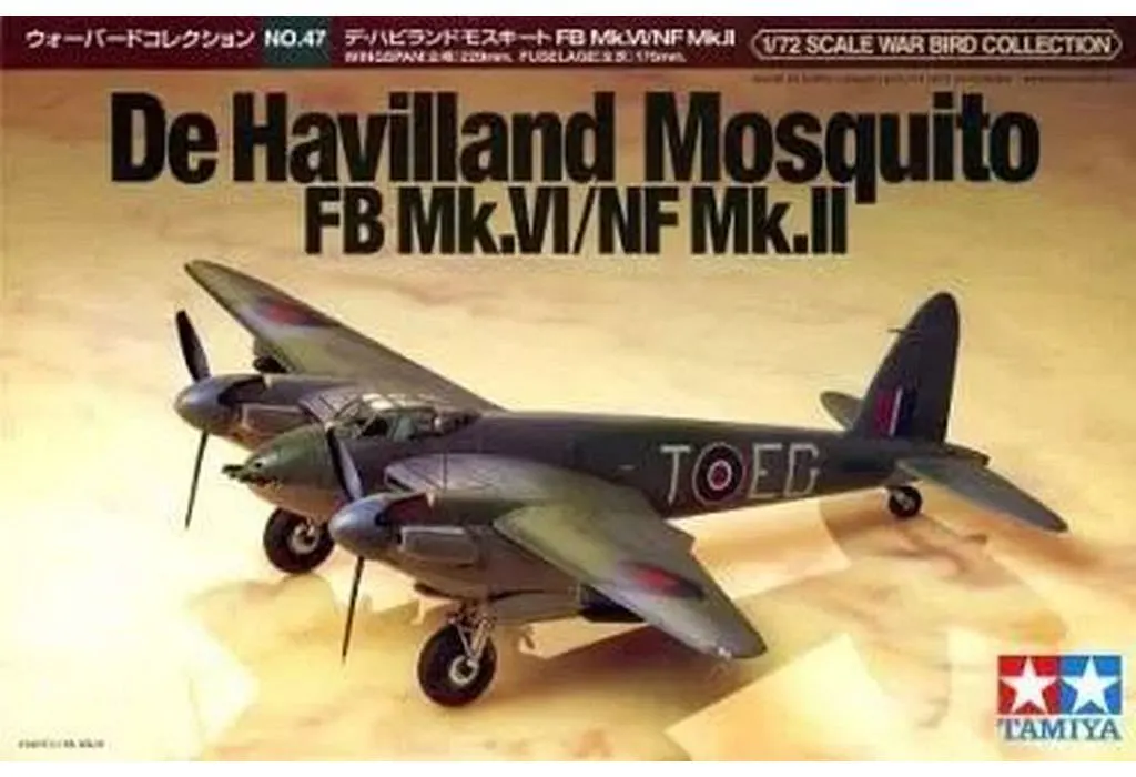 1/72 Scale Model Kit - WAR BIRD COLLECTION / de Havilland Mosquito