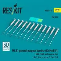 1/32 Scale Model Kit - Detail-Up Parts