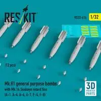 1/32 Scale Model Kit - Detail-Up Parts